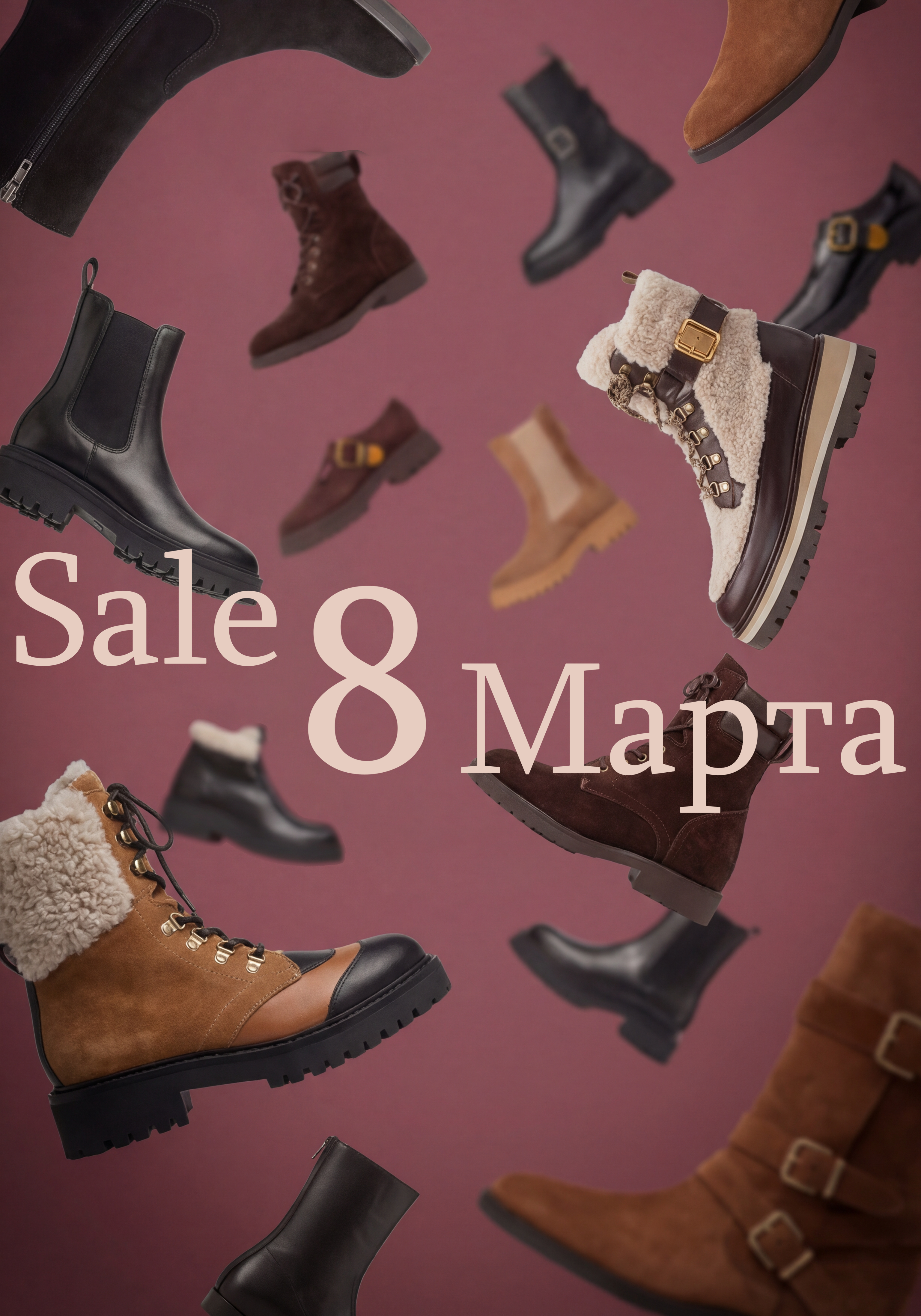 8 МАРТА SALE с 6 по 15 марта!