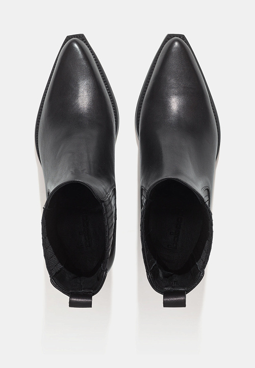 Ботильоны Black Leather BABOOS  