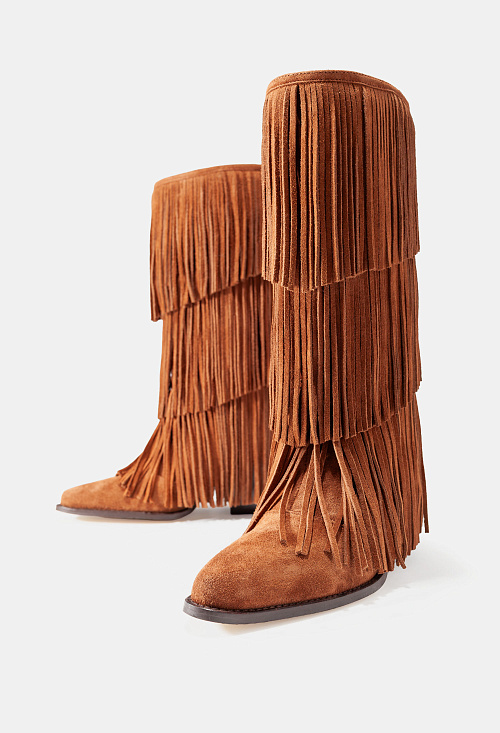 Сапоги Tan Suede BABOOS  