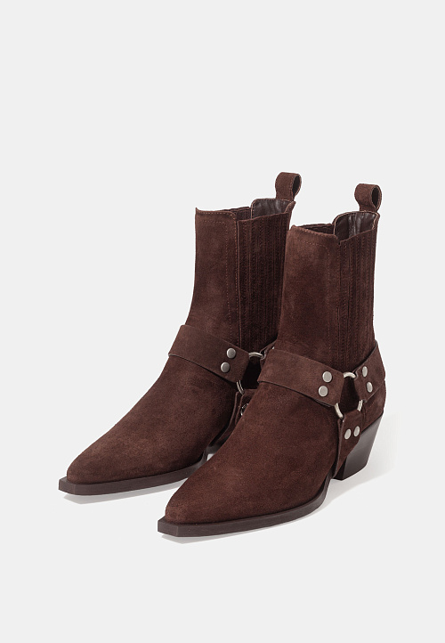 Казаки Brown Suede BABOOS  