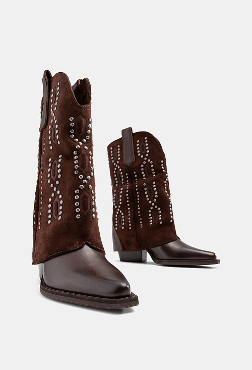 Сапоги Brown Studs BABOOS  