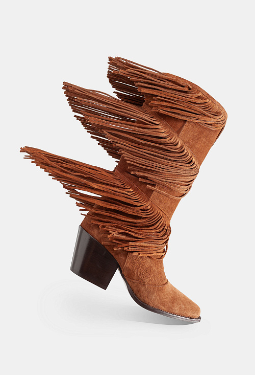 Сапоги Tan Suede BABOOS  