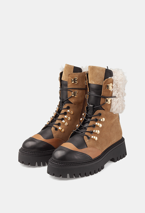 Ботинки Camel Fur BABOOS  
