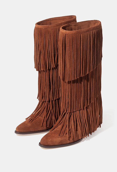 Сапоги Tan Suede BABOOS  