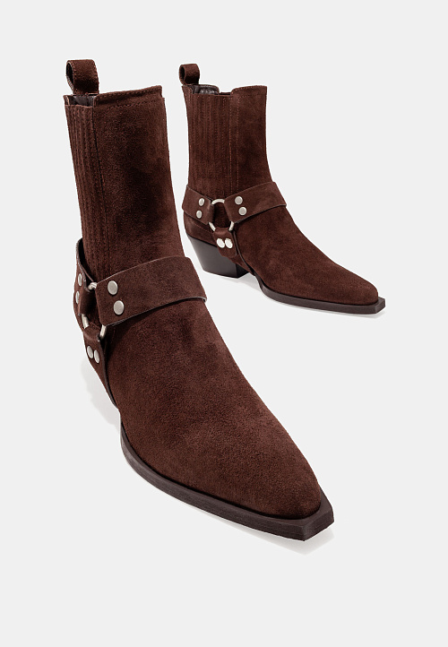 Казаки Brown Suede BABOOS  