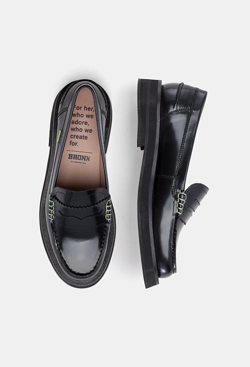 Лоферы с планкой New Frizo BRONX  