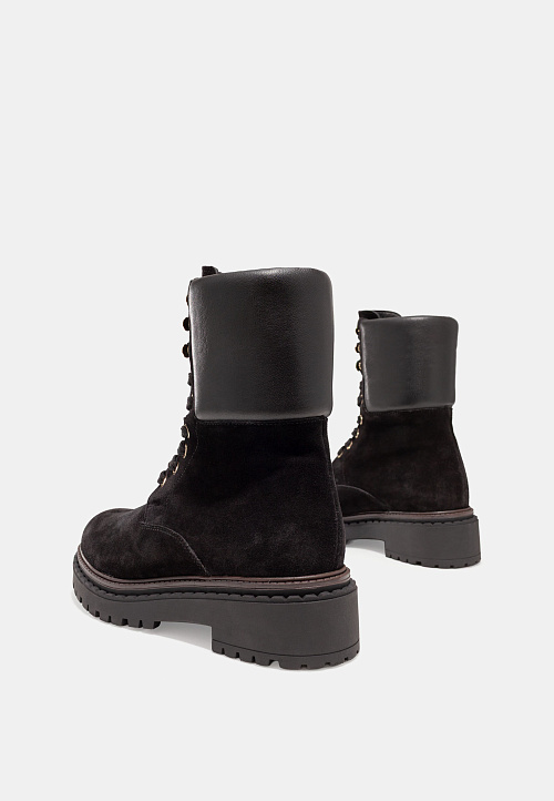 Ботинки Black Suede/Leather BABOOS  
