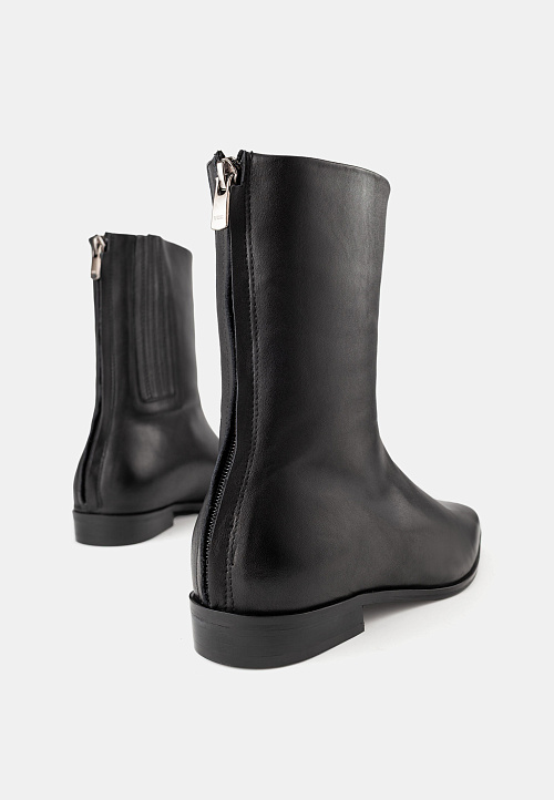 Ботильоны Zip Black BABOOS  
